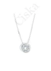Sparkling Circle Mini - ezüst nyaklánc