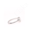 White Aurora - ezüstgyűrű