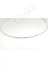Spiral - minimalista ezüst bokalánc