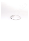 Closed - vékony ezüst gyűrű