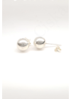 Shimmer Ball - gömb ezüst fülbevaló