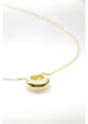 Donut Gold - aranyozott minimalista nyaklánc