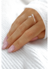 Minimalist - minimalista ezüstgyűrű