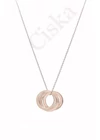 Winner - rose gold karika medálos ezüst nyaklánc