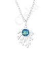 Nareerat - korall ezüst nyaklánc