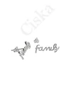 Family - család fülbevaló