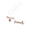 Family Rose  - család rose gold fülbevaló