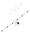 Gemma - rosegold ezüst karkötő