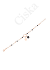 Gemma - rosegold ezüst karkötő