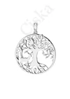 Elysia Forest - Életfa Tree of Life ezüst nyaklánc 