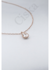 Drop Rose - csepp medál rose gold nyaklánc