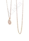 Drop Rose - csepp medál rose gold nyaklánc