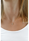 Wax Rose - minimalista ezüst nyaklánc