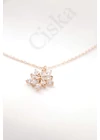 Snowflake Beauty - hópehely rose gold nyaklánc