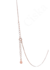 Adriana - kagyló rozé gold ezüst nyaklánc