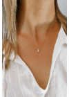 Marilla - cirkóniaköves vintage női ezüst nyaklánc
