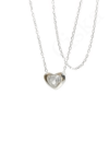 Aline - szív medál ezüst nyaklánc
