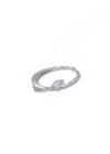 Saphira - állítható kígyó ezüst gyűrű