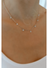 Glitter - cirkóniaköves ezüst nyaklánc
