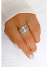 Zarina - sokszálú ezüst gyűrű