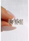 Pomona - virág ezüst gyűrű