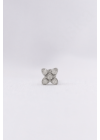 Kea - virág ezüst piercing