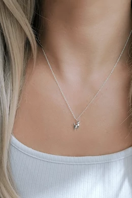 Ezüst Nyaklánc Cica Medállal – 925 Sterling Elegáns Ékszer