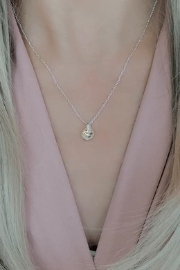 Ezüst kristály nyaklánc – irizáló, elegáns női ékszer
