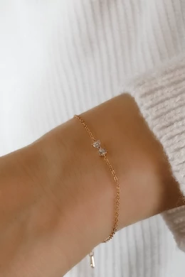 Aranyozott Masni Ezüst Karkötő