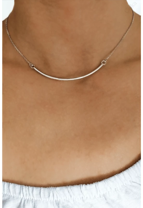 Minimalista Ezüst Nyaklánc