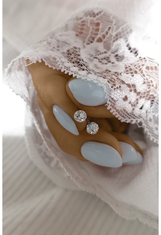 Swarovski Ezüst Fülbevalók