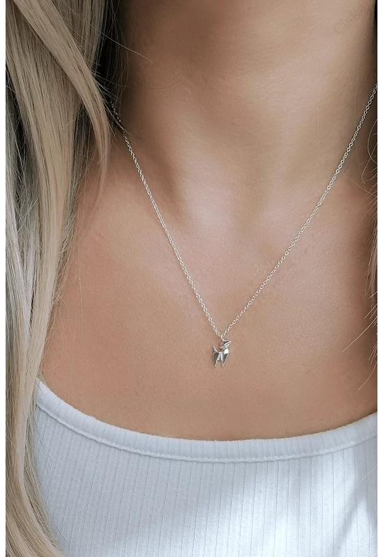 Ezüst Nyaklánc Cica Medállal – 925 Sterling Elegáns Ékszer