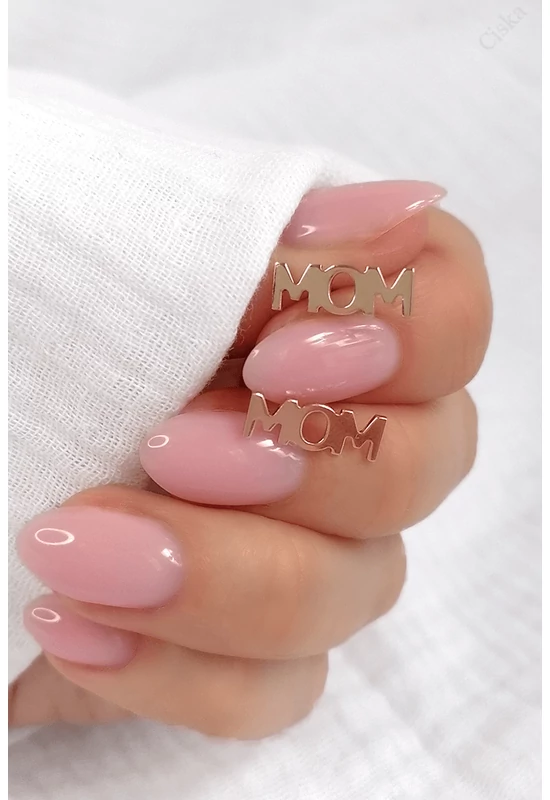 Anya Feliratú Rose Gold Fülbevaló